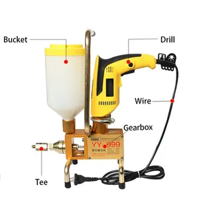 उच्च दबाव पोर्टेबल Grout Polyurethane इंजेक्शन Epoxy पंप