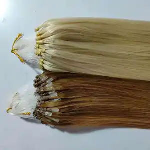 12 A remy натуральные человеческие волосы, легкое микро кольцо/звенья/петля/бусины, наращивание волос 1 г/прядь, микро-петли, волосы для женщин
