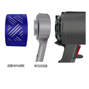Remplacement du couvercle arrière du moteur pour Dysons V6 DC58 DC59 DC61 <span class=keywords><strong>DC62</strong></span> DC72 DC74 Outil d'<span class=keywords><strong>aspirateur</strong></span> Pièces de rechange Accessoire - Product Image 3