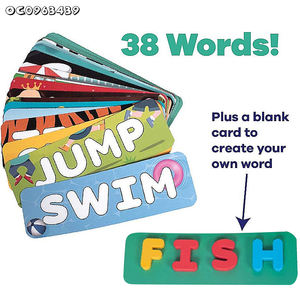 Ensemble <span class=keywords><strong>de</strong></span> <span class=keywords><strong>lettres</strong></span> éducatives cartes d'apprentissage <span class=keywords><strong>jeu</strong></span> d'orthographe <span class=keywords><strong>de</strong></span> <span class=keywords><strong>mots</strong></span> d'âge préscolaire jouet interactif pour enfants <span class=keywords><strong>jeu</strong></span> <span class=keywords><strong>de</strong></span> Puzzle pour enfants <span class=keywords><strong>de</strong></span> <span class=keywords><strong>5</strong></span> à 7 ans - Product Image 5