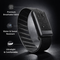 Correas de Reloj Elásticas Negras con Gancho, Venta al Por Mayor Directo de Fábrica, Compatibles con Whoop 5.0, Whoop Sportflex ONE/MG ECG
