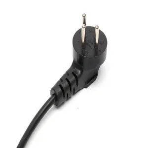 Israel power cord c5 extension cord plug israel 3Pin power cable SII standard male ac power plug Oxygen Free Copp
