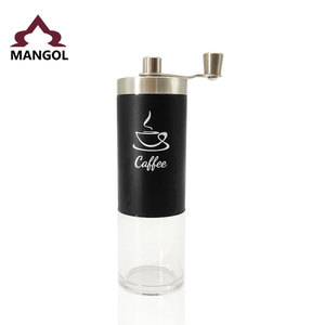 Molinillo de café manual de acero inoxidable, portátil, para uso doméstico, con manivela, para granos de café, estilo simple, WJL-2025040123 - Product Image 4