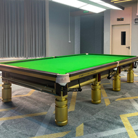 Usine de haute qualité 12ft Stone Slate Competition Table de billard professionnelle pour piscine extérieure Table de billard pour club de sport