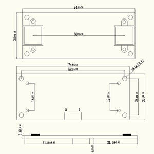 Módulo de cámara binocular USB Obturador global AR0144 Sensor COMS 60FPS 3D Lente dual sin distorsión Captura de movimiento sin distorsión - Product Image 3