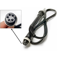 Station de soudage 2-en-1 8586D, station de retravaillage à air chaud SMD avec affichage numérique LED, comprend un pistolet thermique et un kit de fer à souder