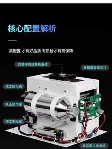 Appareil d'injection haute pression sans aiguille pour le resserrement des pores du visage, soin éclaircissant 7-en-1 par dermabrasion - Product Image 4