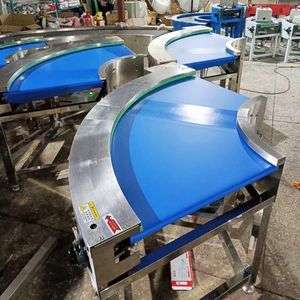 Fabrika doğrudan satış gıda sınıfı mavi yassı bantlı taşıyıcı tahıl taşımak için kullanılır - Product Image 6