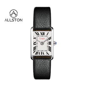 <span class=keywords><strong>Orologio</strong></span> al Quarzo di Lusso alla Moda con Quadrante Personalizzato a Numeri Romani, <span class=keywords><strong>Cinturino</strong></span> in Acciaio Inossidabile, <span class=keywords><strong>Orologio</strong></span> <span class=keywords><strong>Vintage</strong></span> Quadrato da <span class=keywords><strong>Donna</strong></span> 16mm Resistente all'Acqua - Product Image 1