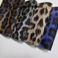 Simili cuir PVC classique imprimé léopard 0,6 mm, résistant à l'abrasion, adapté aux sacs, albums photo, coques de téléphone, murs de fond