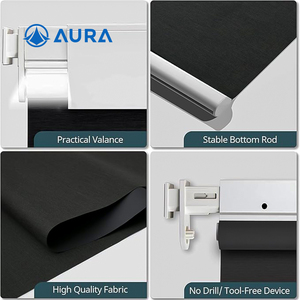High Quality Luxury Curtains Roller <b>Shades</b> Smart Blinds for <b>Window</b> Curtains RB078 - Product Image 2