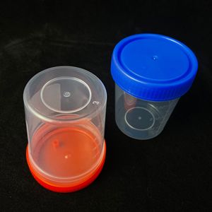Gobelet d'échantillonnage Wei Hong 100-120ml transparent avec bouchon à vis pour la collecte d'urine - Product Image 3