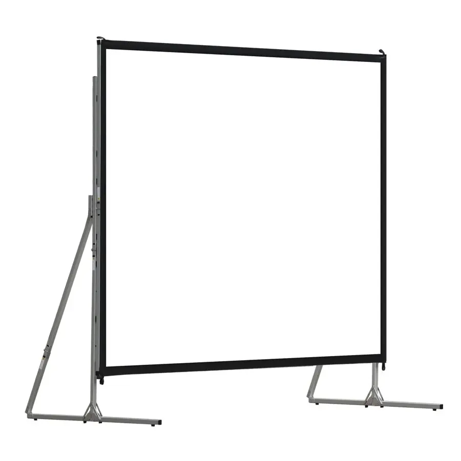 Màn hình máy chiếu có chân đế, màn hình chiếu di động có thể gập lại 100 -250 inch 16:9 màn hình chiếu phim ngoài trời trong nhà HD 4K