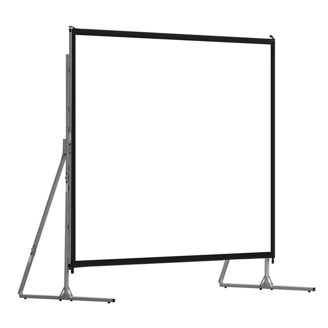 Projector Screen with Stand 100 -250 Inch Portable Foldable Alr Screen 16:9 HD 4K Indoor Outdoor Projector Movies Screen