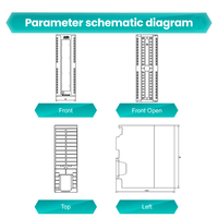 Siemens 100% Original Nouveau SIMATIC S7-300 SM 331 Isolé 8 AI Plc Contrôleur Programmable Module d'Entrée Analogique 6ES7331-1KF02-0AB0