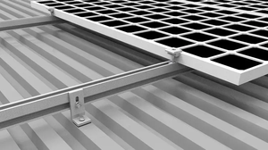 Năng lượng mặt trời kim Loại mái gắn hệ thống khung nhôm dễ dàng cài đặt cấu trúc mái - Product Image 4