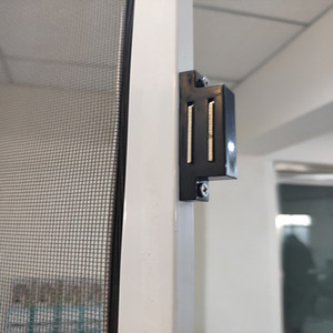 Pantalla de puerta y ventana <span class=keywords><strong>Perfil</strong></span> de aluminio Pantalla antimosquitos Puerta Red de fibra de vidrio Marco fijo Puerta de <span class=keywords><strong>mosquitera</strong></span> de insectos - Product Image 4