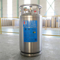 80L 23BAR Bouteille de dewar liquide oxygène azote argon