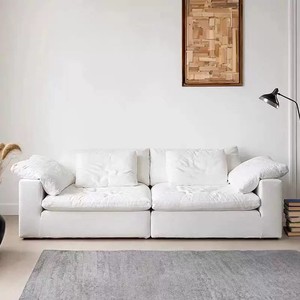 Leisure Home Furniture, Italian Style Vacuum Compressed Fabric <strong>Sofa</strong> with High Density Foam <strong>for</strong> Living Room, <strong>Bedroom</strong> &amp; Apartment - Product Image 4