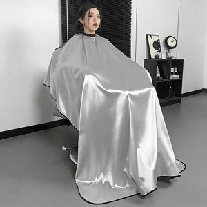 Paño de Corte de Pelo Extendido, Antiadherente para Salón de Belleza, Delantal de Peluquero para Cortar el Pelo, Color Sólido de Alta Gama - Product Image 4