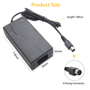 <span class=keywords><strong>Adaptateur</strong></span> CA/CC 4 broches DIN 12V 24V pour imprimante 3D de bureau Connecteur 4 broches 24V 2.5A 12V 5A 60W Cordon d'alimentation Chargeur de câble - Product Image 3