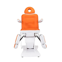 Lit de tatouage de Massage de Spa du visage personnalisé professionnel Orange Premium populaire 4 couleurs de télécommande de moteur disponibles