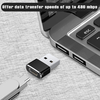 TKT USB a mâle vers USB C femelle adaptateur OTG convertisseur nouvelle condition pour téléphone charge transfert de données ordinateurs portables caméra utilisation-Offre Spéciale