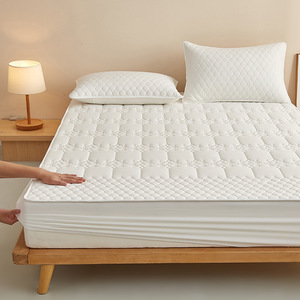 3 adet nevresim takımı nefes yastık kalınlaşmış cilt dostu monte levha yıkanmış pamuk su geçirmez yatak koruyucuları - Product Image 3