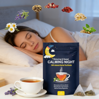 Sachets de thé chinois traditionnels pour le sommeil OEM ODM, thé aux herbes naturelles pour favoriser le sommeil, apaisant et relaxant