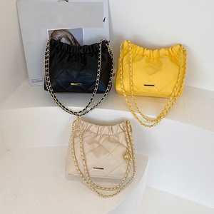 I-0227 usine sacs à main à la mode femmes sac nouvelle mode sac à bandoulière décontracté solide sacs à bandoulière - Product Image 1