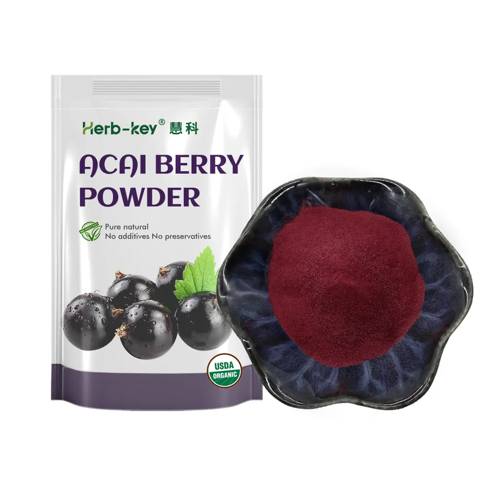 Bột Acai Berry Đông Khô Giá Tốt Nhất Từ Cây Nguyên Chất Bột Quả Acai Berry Đóng Băng 10:1