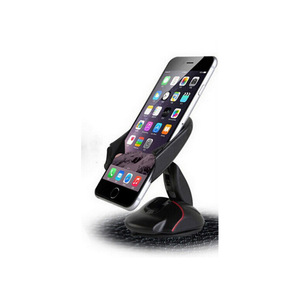 Soporte universal para teléfono de coche con ventosa, soporte multifunción para salpicadero, para parabrisas, plástico negro L1090 - Product Image 3
