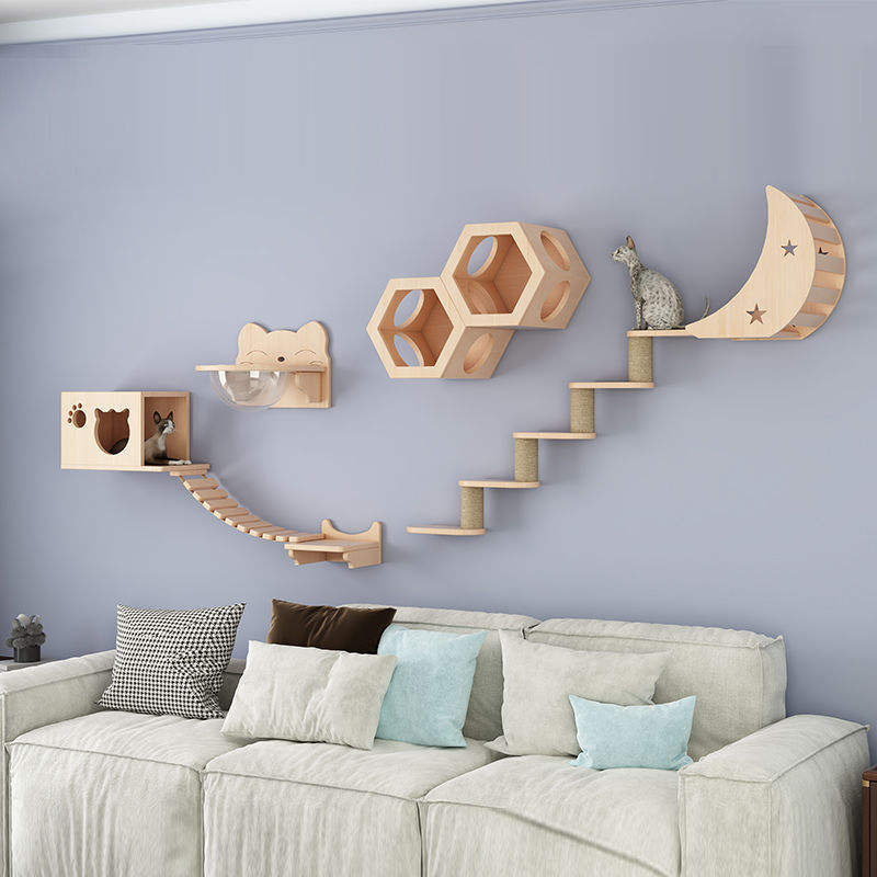 Paquet 6-Couleur bois naturel