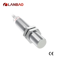Lanbao — capteur de test de vitesse d'engrenage, boîtier M12 de capteur de Distance de 2mm, interrupteur de capteur de proximité inductif, 40khz