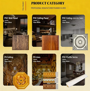 Lámina de PVC Resistente al Agua y al Fuego de 20 cm, Económica, para Decoración de Interiores - Product Image 5