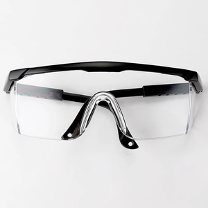 نظارات السلامة للعمل من دايرتا، متوافقة مع معيار ANSI Z87، عدسات بلاستيكية شفافة، إطار كامل غير قابل للكسر، حماية صناعية للعين - Product Image 4