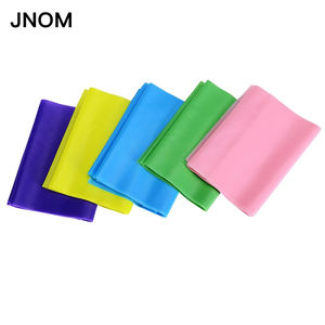 TPE pita regang kebugaran lembaran regang, bahu terbuka cantik latihan peregangan yoga pita resistensi logo cetak kustom - Product Image 3