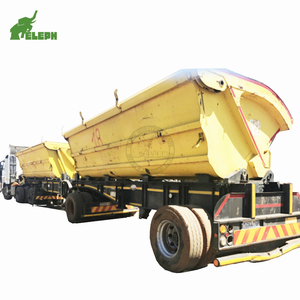 Hidrolik silindir çift çekme yan ucu yarı römork iki devrilme DAMPERLİ KAMYON römork 07 - Product Image 2