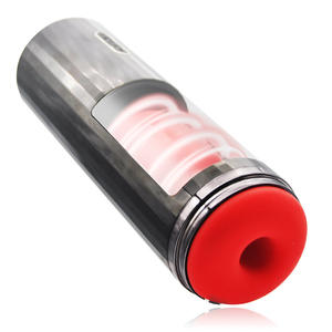 Máquina de succión para hombres, dispositivo de masturbación, Red Lady, automático, inteligente, 7 frecuencias, Expansión en espiral, vibración, masaje de pene - Product Image 1