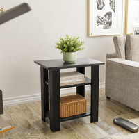 Table basse en bois durable de style européen moderne pour salon, taille et couleur personnalisables, meubles pour la maison