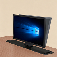 Système de levage d'écran 30 pouces tout-en-un pour conférences, équipement de bureau, support de moniteur LCD pour scénarios multiples