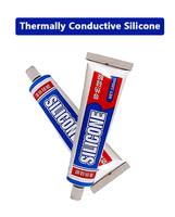 Adhésif en silicone thermiquement conducteur à forte adhérence 1.58 ± 0.08W/mK étanche à l'humidité pour le scellement des PCB