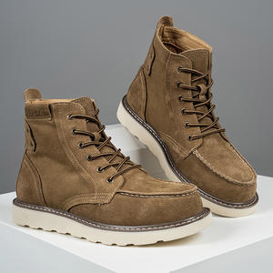Botas de Trabajo Resistentes al Desgaste para Obras de Construcción de Invierno, Impermeables, Antideslizantes, Cómodas, Unisex, EVERGREEN, para Escalada de Montaña - Product Image 5