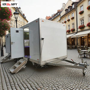 ห้องน้ำเคลื่อนที่หรูหราสไตล์โมเดิร์น ปี 2026 รถพ่วงห้องน้ำแบบพกพา - Product Image 2