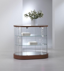 Bán Lẻ Kính Cong Hiển Thị Trường Hợp Với Đèn LED Cho Trophy - Product Image 6