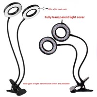 Lampe LED à pince pour plantes, éclairage d'appoint, à spectre complet, avec gradation et séparation des couleurs, 5V, temporisation cyclique, en aluminium, IP44, 1800 Lumens