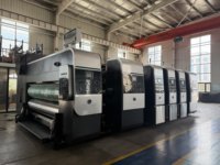 Máquina de Impresión, Ranurado y Corte de Cartón Corrugado Automática de Alta Velocidad y la Mejor Calidad