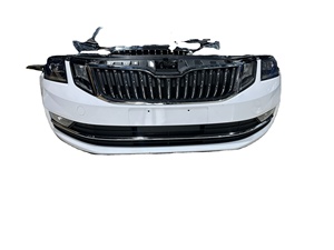Pour <span class=keywords><strong>Skoda</strong></span> Octavia <span class=keywords><strong>RS</strong></span> 2013 Auto 5E0807221F Accessoire de pare-chocs avant en fibre de carbone véritable à fixer par boulons Garantie 1 an - Product Image 3