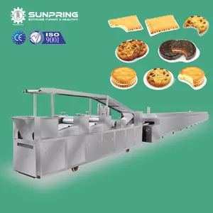 SUNPRING packing machine for petit biscuits nutlla biscuits machine biscuit production line