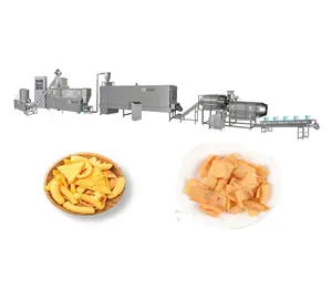 Fully Automatic Puffed Snack Extruder Food Machine Puffed Corn Extruder Small Food Machine